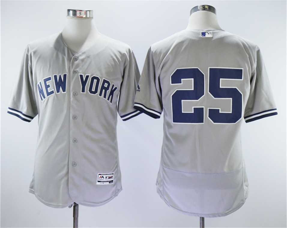 Yankees 25 Gleyber Torres Gray Flexbase Stitched Baseball Jerseys,We sell and wholesale Yankees 25 Gleyber Torres Gray Flexbase Stitched Baseball Jerseys on line form chian!
